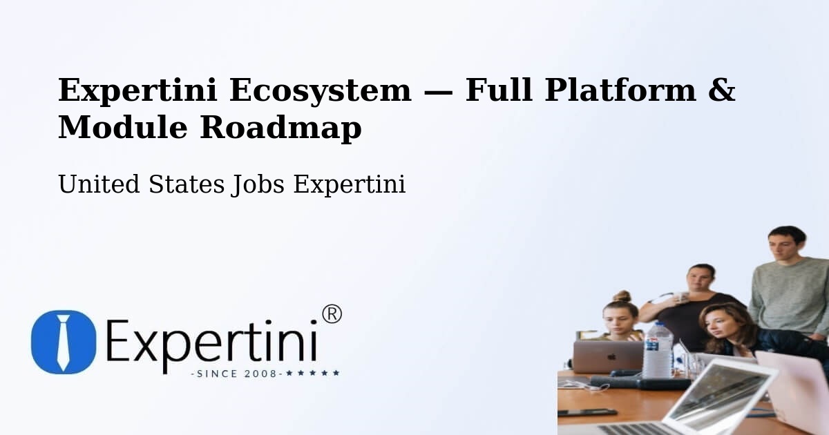 Expertini Ecosystem — Full Platform & Module Roadmap – Warren