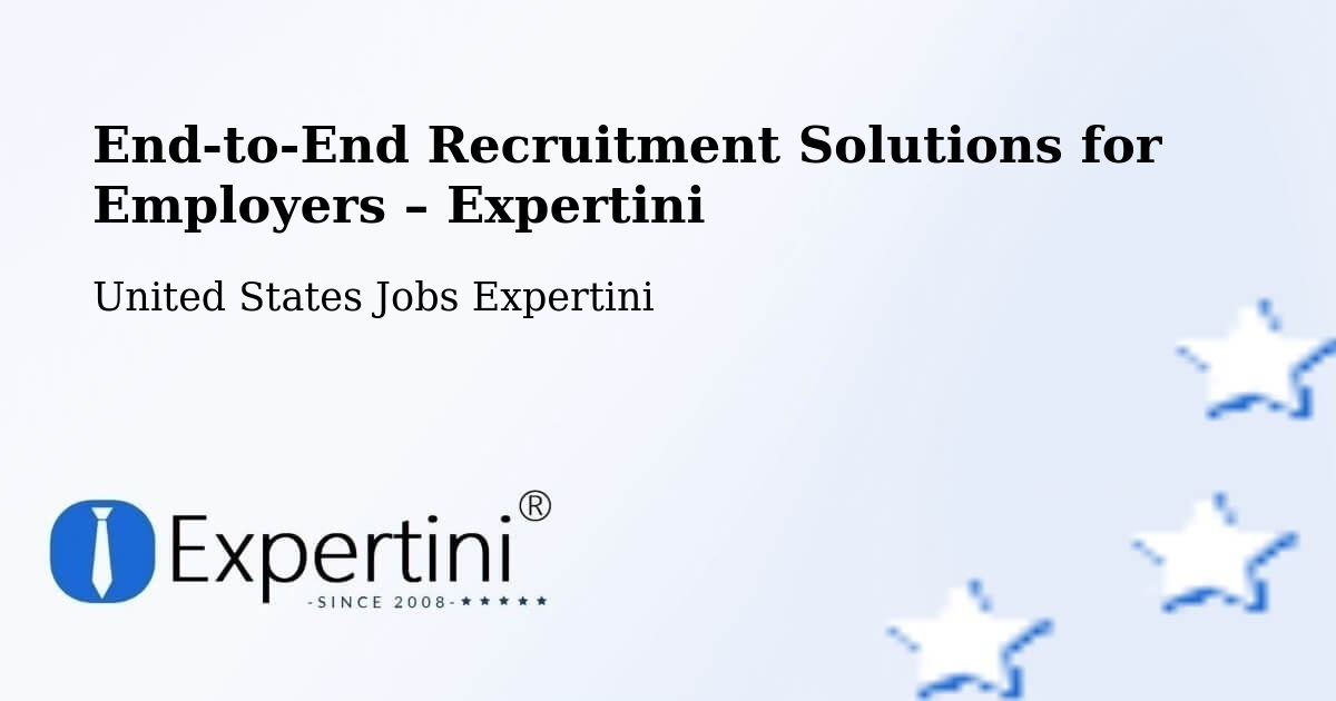 Recruitment Solutions for Employers – Warren - Warren, United States Jobs Expertini